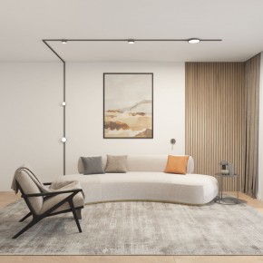 DK5072-DN Бра SHINE WALL со светодиодом, D104*H68, IP20, 3000К, 3W, RA?90, темный никель, алюминий в Режи - rezh.mebel24.online | фото 5