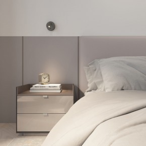 DK5072-DN Бра SHINE WALL со светодиодом, D104*H68, IP20, 3000К, 3W, RA?90, темный никель, алюминий в Режи - rezh.mebel24.online | фото 9