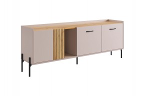 ДОМИНИКА Гостиная (модульная) кашемир/дуб крафт золотой в Режи - rezh.mebel24.online | фото 8