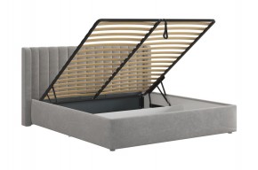 ЕВА Кровать с ПМ 1800 (галька) в Режи - rezh.mebel24.online | фото
