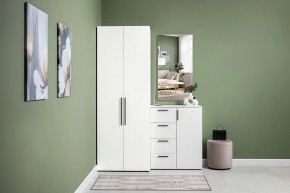 ЭЙР прихожая (модульная) Белый Шагрень в Режи - rezh.mebel24.online | фото 26