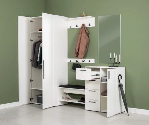 ЭЙР прихожая (модульная) Белый Шагрень в Режи - rezh.mebel24.online | фото 27