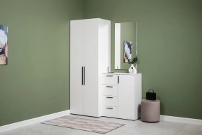 ЭЙР прихожая (модульная) Белый Шагрень в Режи - rezh.mebel24.online | фото 3