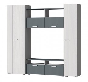 Гостиная Эмми (Анкор светлый/Графит) в Режи - rezh.mebel24.online | фото 2