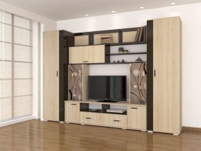 Гостиная Оскар-18-2 дуб сонома-венге в Режи - rezh.mebel24.online | фото