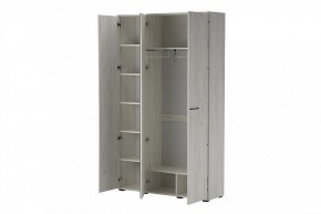 ИТАЛИЯ ШК-1300 Шкаф 3дв с зеркалом (дуб крафт белый) в Режи - rezh.mebel24.online | фото 2