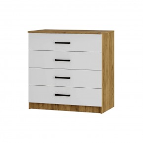 Комод Евро КМ-02 (крафт/белый) в Режи - rezh.mebel24.online | фото