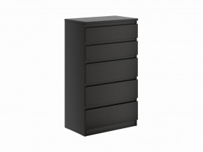 Комод КАСТОР с пятью ящиками, цвет Дуб Венге в Режи - rezh.mebel24.online | фото
