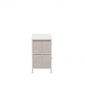 Комод Leset Линкс 2 ящ. (к/з), Каркас Белый, ящики Белые в Режи - rezh.mebel24.online | фото 4