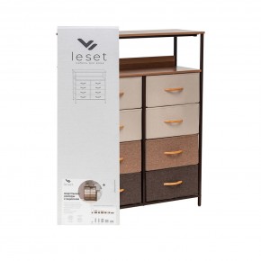 Комод Leset Локи 8 ящ. с полкой в Режи - rezh.mebel24.online | фото 10