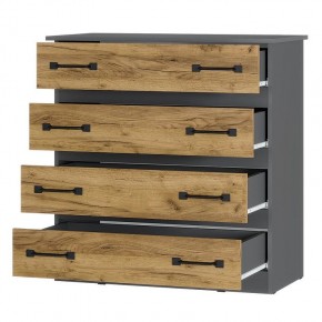 Комод Лофт (графит/крафт) в Режи - rezh.mebel24.online | фото 2