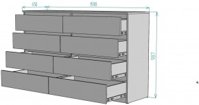 Комод Мальта K113 в Режи - rezh.mebel24.online | фото 2