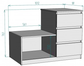 Комод Мальта K207 в Режи - rezh.mebel24.online | фото 2