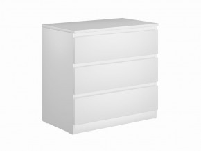 Комод МАЛЬТА с тремя выдвижными ящиками, цвет белый в Режи - rezh.mebel24.online | фото