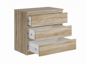 Комод МАЛЬТА с тремя выдвижными ящиками, цвет Дуб Сонома в Режи - rezh.mebel24.online | фото 3