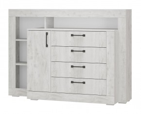 Комод многофункциональный Прима КМ-17 (бетон пайн светлый) в Режи - rezh.mebel24.online | фото