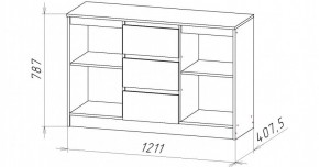 НИЦЦА-5 Комод (НЦ.05) в Режи - rezh.mebel24.online | фото 2