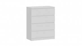 Комод Варма 4 с четырьмя выдвижными ящиками, цвет белый в Режи - rezh.mebel24.online | фото