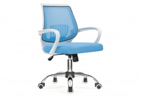 Компьютерное кресло Ergoplus blue / white в Режи - rezh.mebel24.online | фото