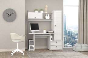 Компьютерный стол №10 (Анкор светлый) в Режи - rezh.mebel24.online | фото