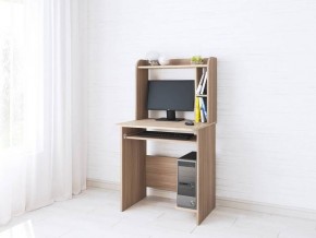 Компьютерный стол Грета-1 ясень шимо/дуб сонома в Режи - rezh.mebel24.online | фото