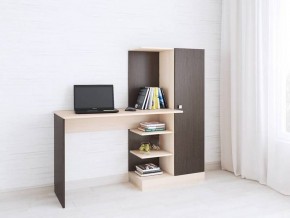 Компьютерный стол Квартет-6 венге/дуб молочный в Режи - rezh.mebel24.online | фото