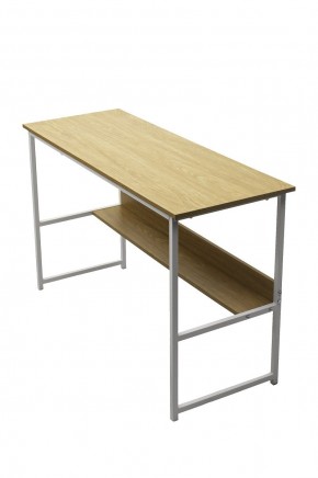 Компьютерный стол LUCIA H475 Дуб натуральный / белый каркас M-city в Режи - rezh.mebel24.online | фото 1