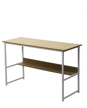 Компьютерный стол LUCIA H475 Дуб натуральный / белый каркас M-city в Режи - rezh.mebel24.online | фото 2