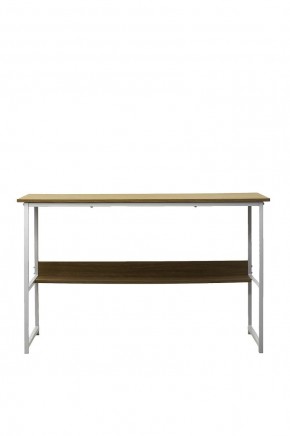Компьютерный стол LUCIA H475 Дуб натуральный / белый каркас M-city в Режи - rezh.mebel24.online | фото 4