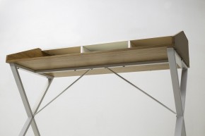 Компьютерный стол ORLA H475 Дуб натуральный / белый каркас M-city в Режи - rezh.mebel24.online | фото 6
