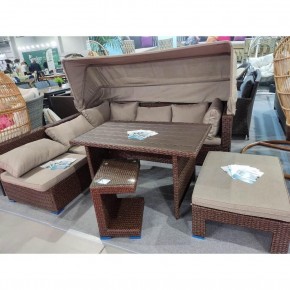 Комплект мебели с диваном AFM-320B-T320 Brown в Режи - rezh.mebel24.online | фото 2