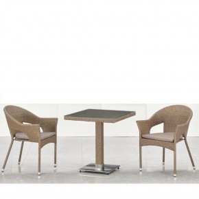 Комплект мебели T605SWT/Y79B-W56 Light Brown (2+1) в Режи - rezh.mebel24.online | фото