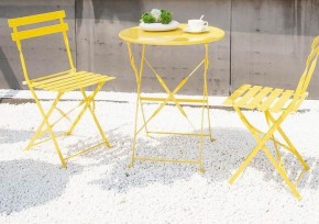 Комплект садовой мебели OTS-001R (стол + 2 стула) металл в Режи - rezh.mebel24.online | фото 9