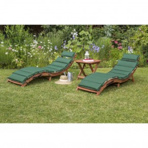 Комплект шезлонги и столик AFM-803A-T133 Beige-Green (2+1) в Режи - rezh.mebel24.online | фото 1