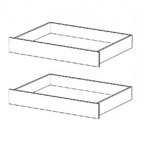 Комплект ящиков для кровати 2000 Соня-2 (Белый/Лак) в Режи - rezh.mebel24.online | фото