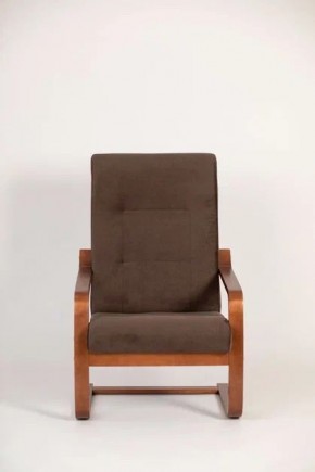 Кресло для отдыха (пружинка) РЕЛАКС 37-Т-К (кофе) в Режи - rezh.mebel24.online | фото 4