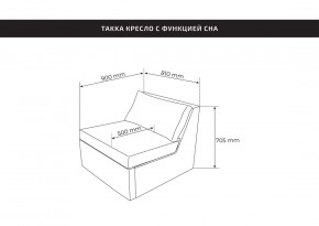 Кресло для отдыха Йоки тёмно-зелёный, ткань рогожка в Режи - rezh.mebel24.online | фото 3