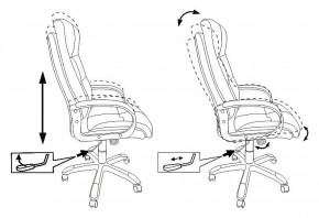 Кресло для руководителя CH-824/LT-28 в Режи - rezh.mebel24.online | фото 5