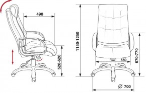 Кресло для руководителя CH-824B в Режи - rezh.mebel24.online | фото 12