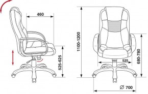 Кресло для руководителя CH-839/BLACK в Режи - rezh.mebel24.online | фото 5