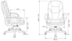 Кресло для руководителя CH-868N в Режи - rezh.mebel24.online | фото