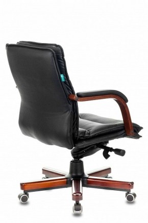 Кресло для руководителя T-9927WALNUT-LOW/BL в Режи - rezh.mebel24.online | фото