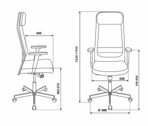 Кресло для руководителя T-995/BLACK в Режи - rezh.mebel24.online | фото 6