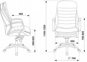 Кресло для руководителя T-9950/Black в Режи - rezh.mebel24.online | фото 12