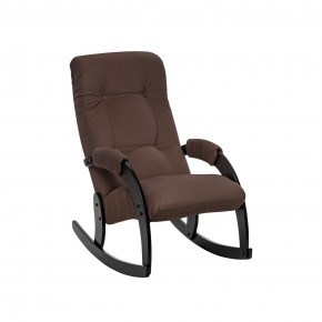 Кресло-качалка Модель 67 Венге, ткань V 26 в Режи - rezh.mebel24.online | фото