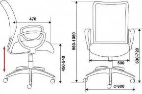 Кресло компьютерное Бюрократ CH-599AXSN/32B/TW-11 в Режи - rezh.mebel24.online | фото 12