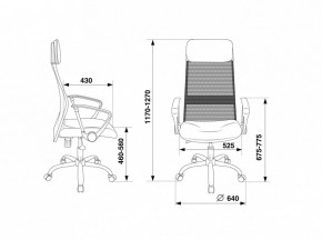 Кресло компьютерное KB-6N/SL/B/TW-11 в Режи - rezh.mebel24.online | фото 1