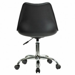 Кресло стул BRABIX "Eames MG-310 CH", хром, пластик черный, экокожа черная, 532925 в Режи - rezh.mebel24.online | фото 4