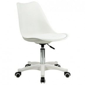 Кресло стул BRABIX "Eames MG-310 PL", пластик белый, экокожа белая, 532926 в Режи - rezh.mebel24.online | фото 2