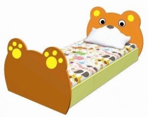 Кровать детская Медвежонок К-1V МДФ (600*1400) в Режи - rezh.mebel24.online | фото